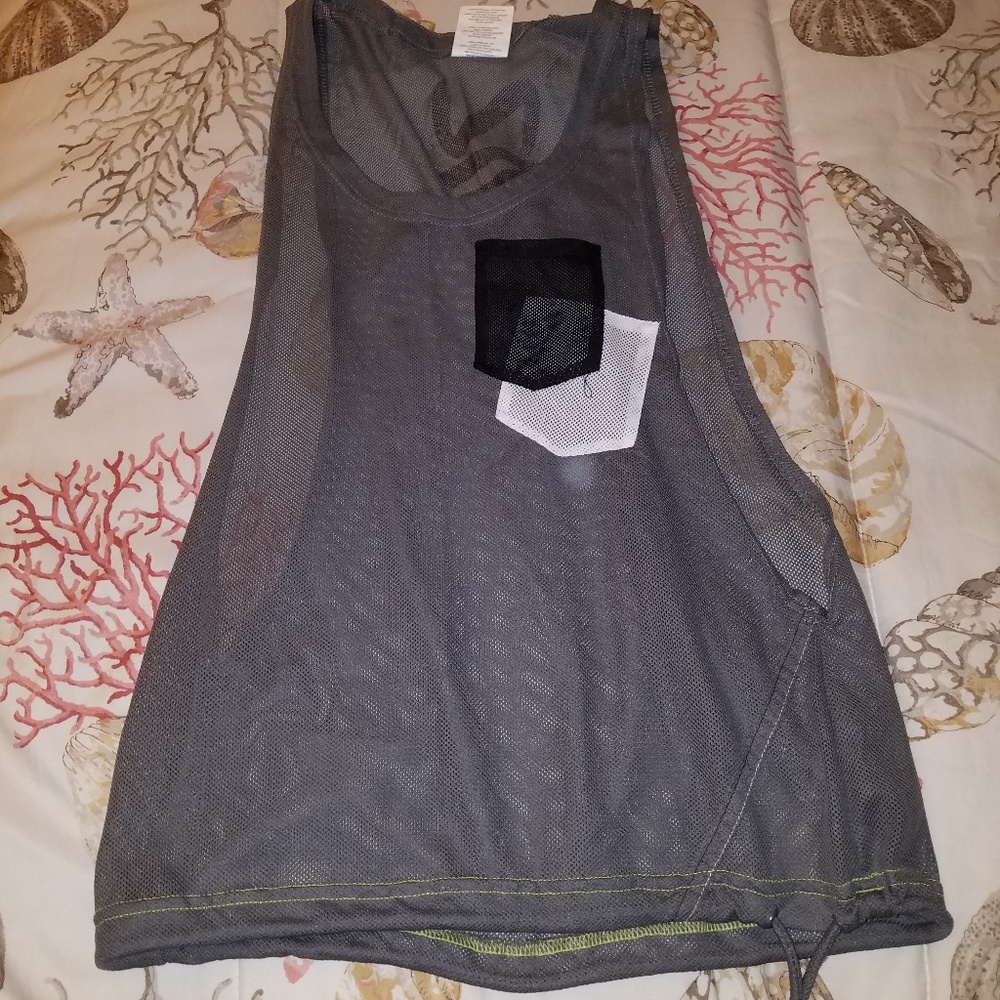Women's Medium Zumba Grey Tank
